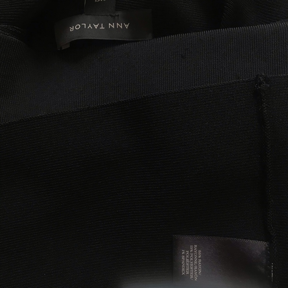 Ann Taylor Black Circle Skirt - Picture 6 of 6